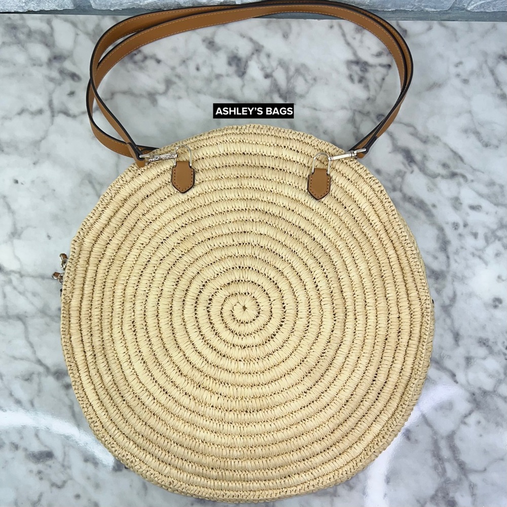 Kate Spade Sunkiss Cabana Straw Medium Tote - Picture 4 of 11